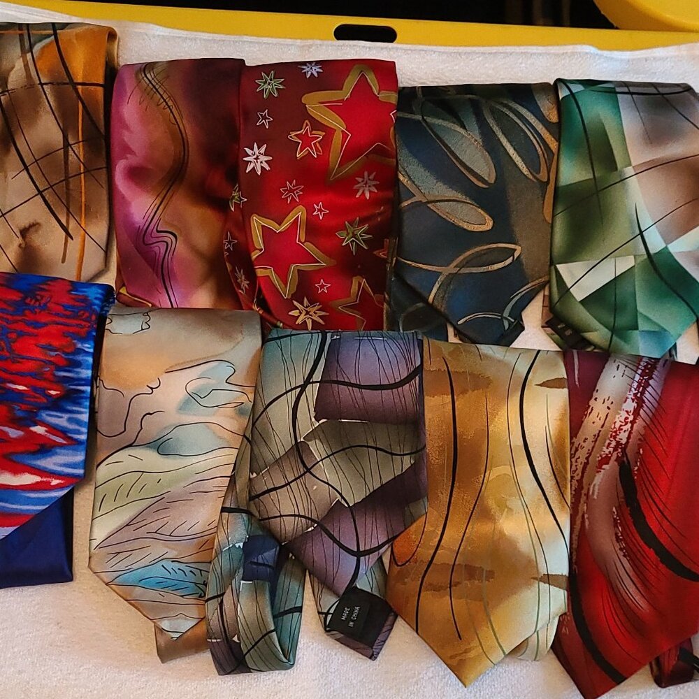 J. Garcia Neck tie lot 89 in all